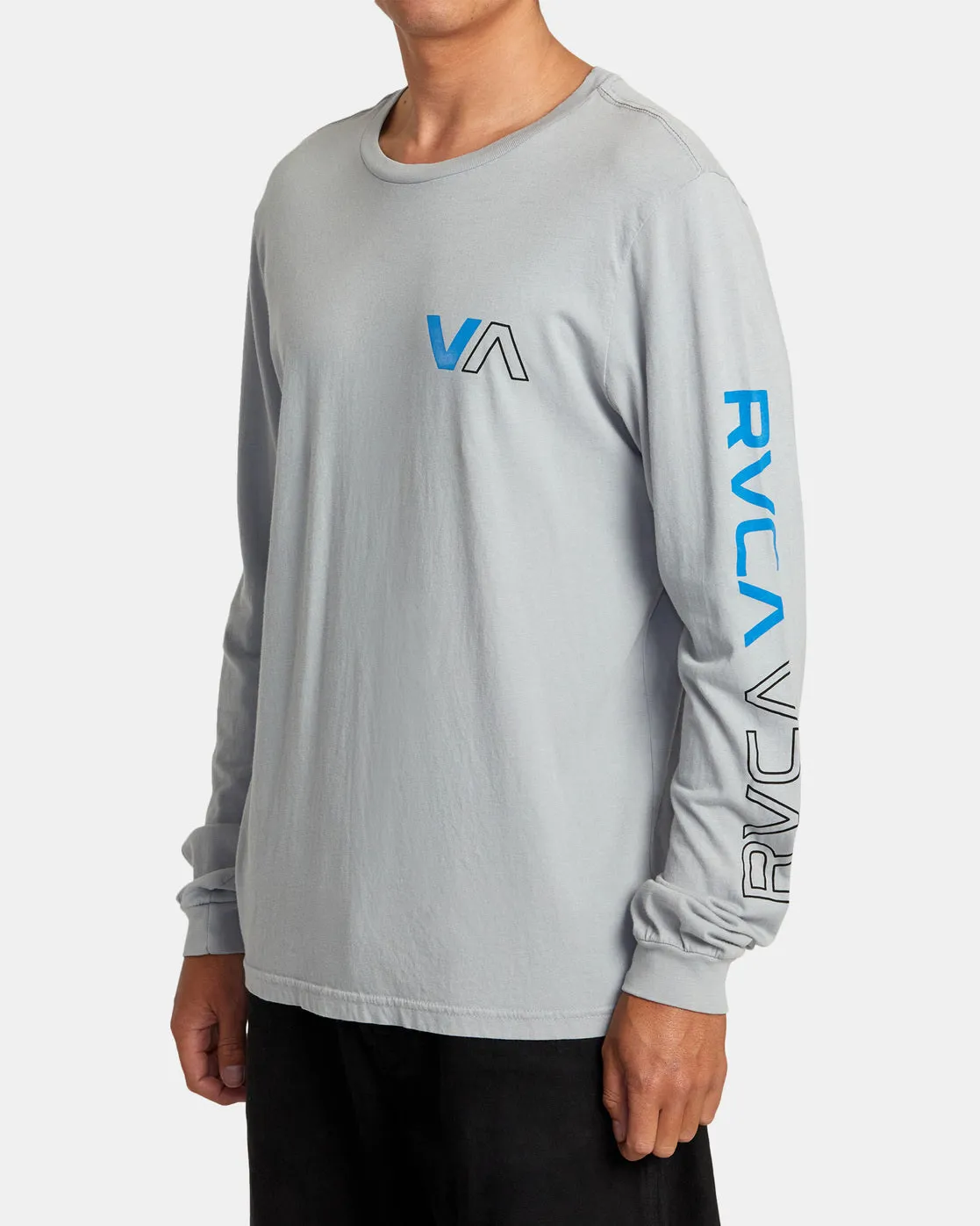 RVCA Mens Halfway Long Sleeve Tee