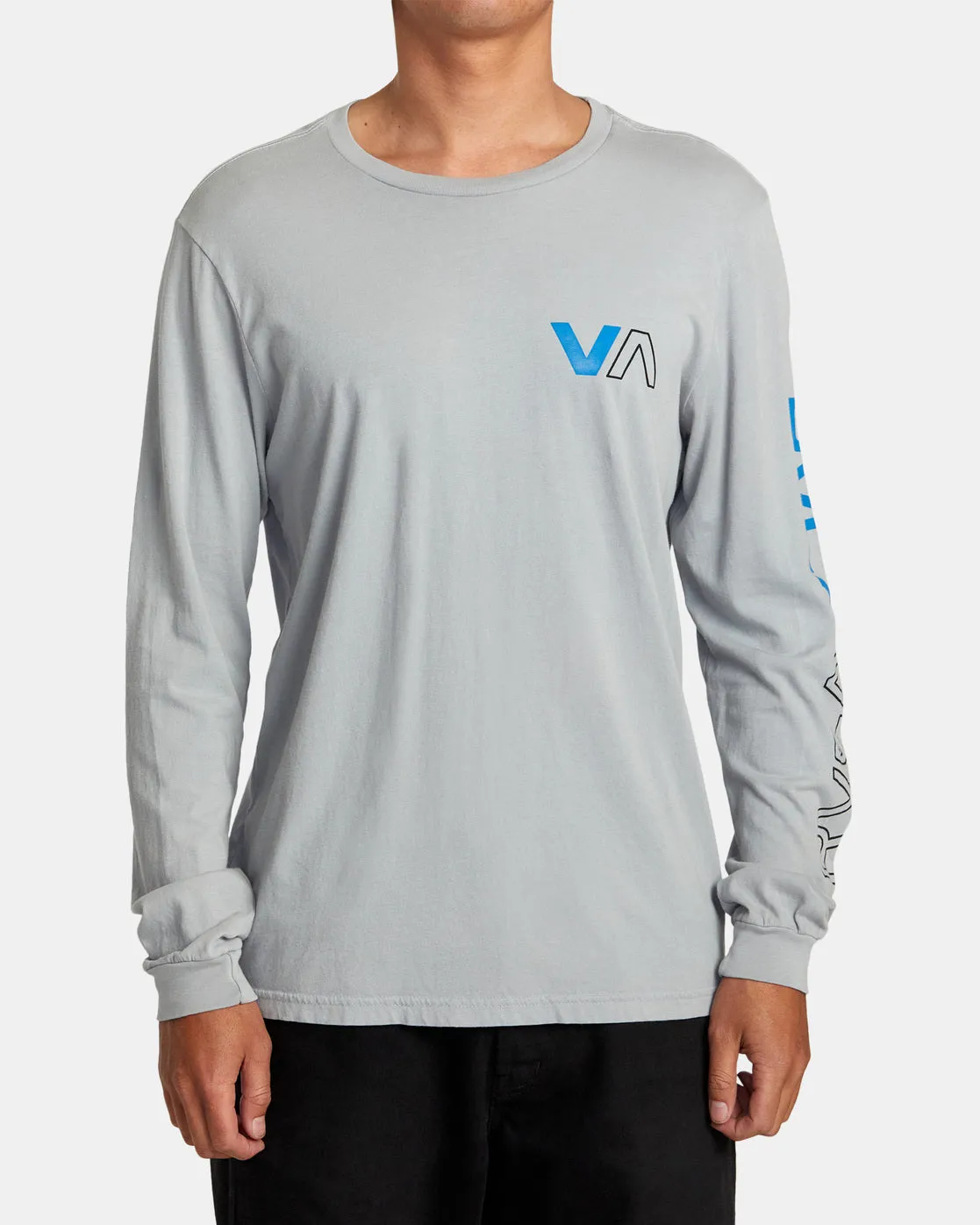 RVCA Mens Halfway Long Sleeve Tee