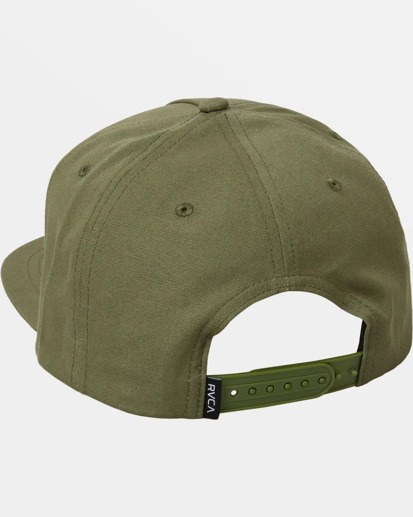 RVCA Peaks Snapback Hat - Jade