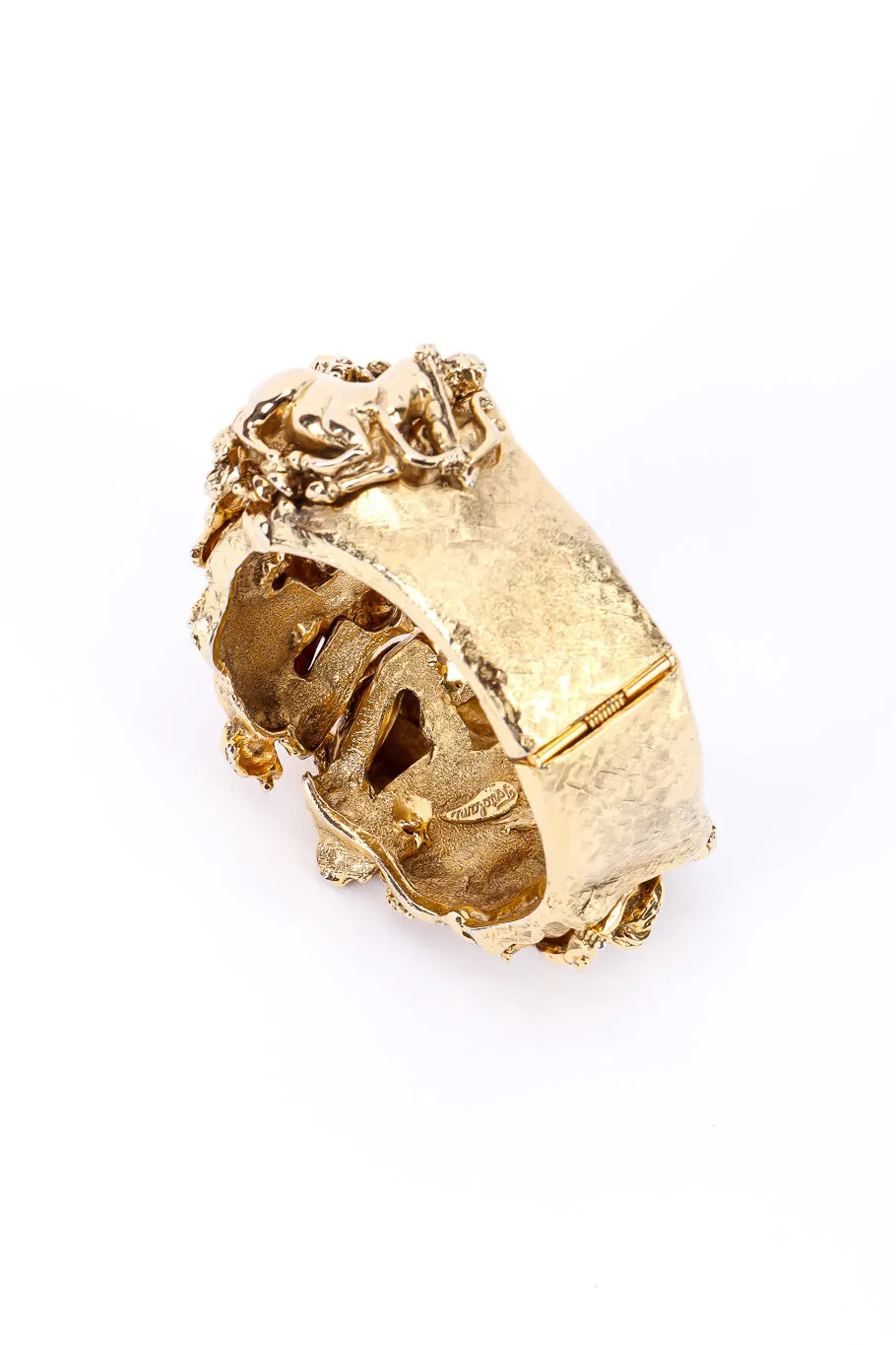 Sculpted Zodiac Cuff Bracelet