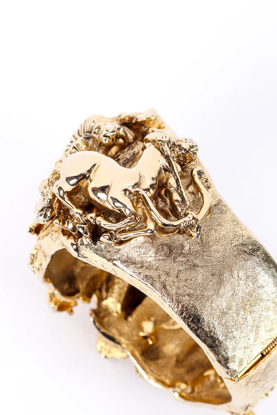 Sculpted Zodiac Cuff Bracelet
