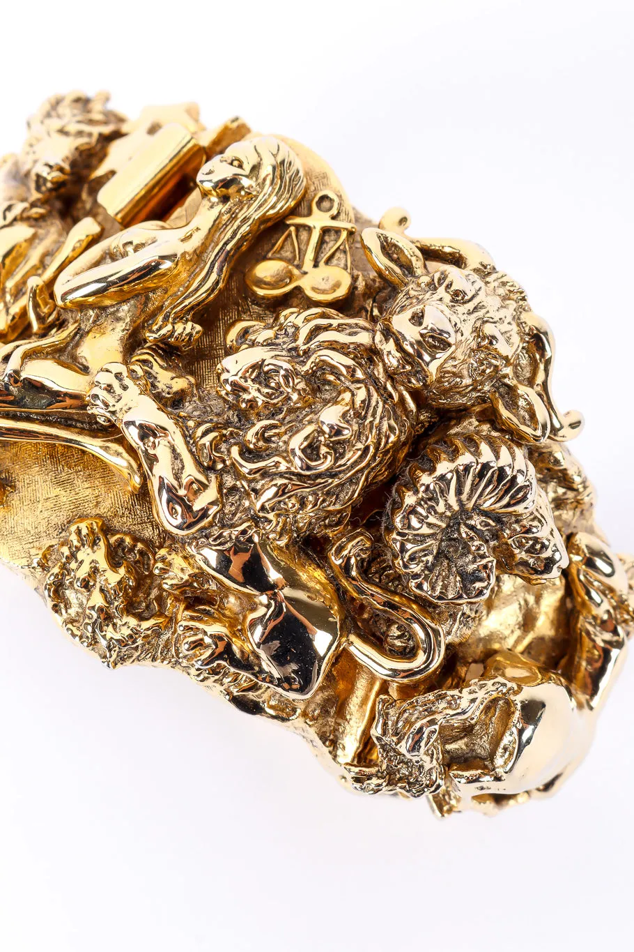 Sculpted Zodiac Cuff Bracelet