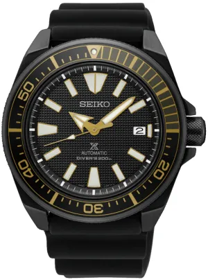 Seiko Prospex Automatic 200M Diver Black-Gold Tone Samurai SRPB55