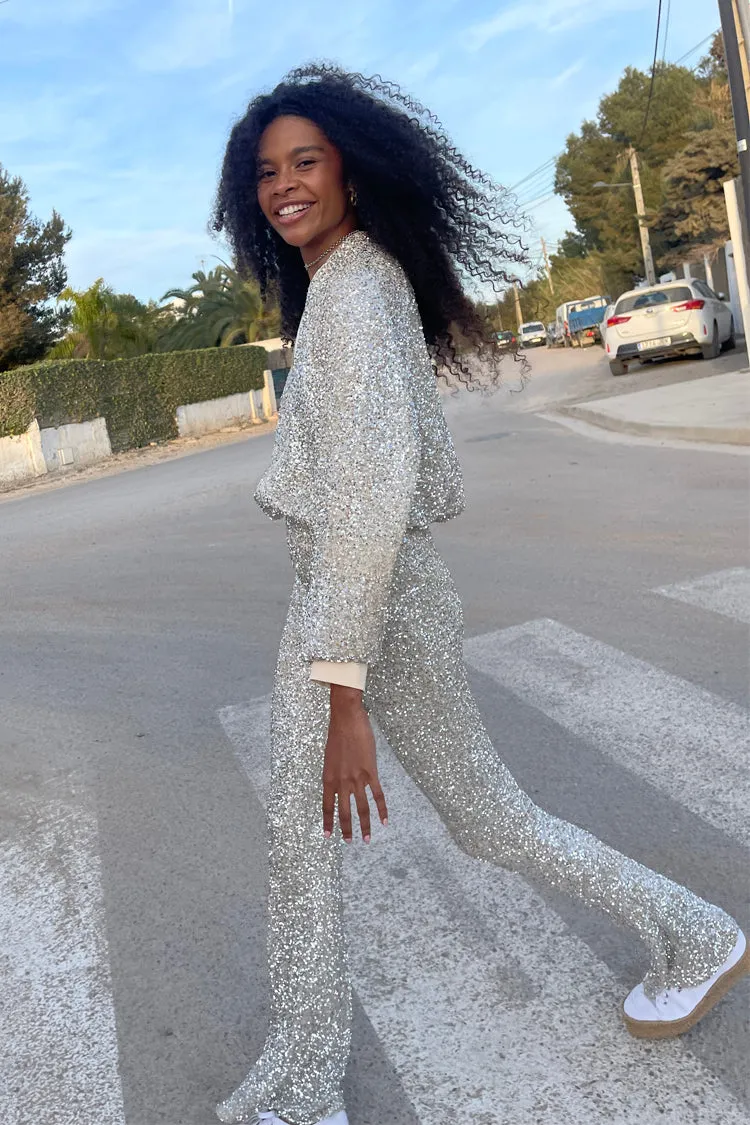 Sequin Bomber