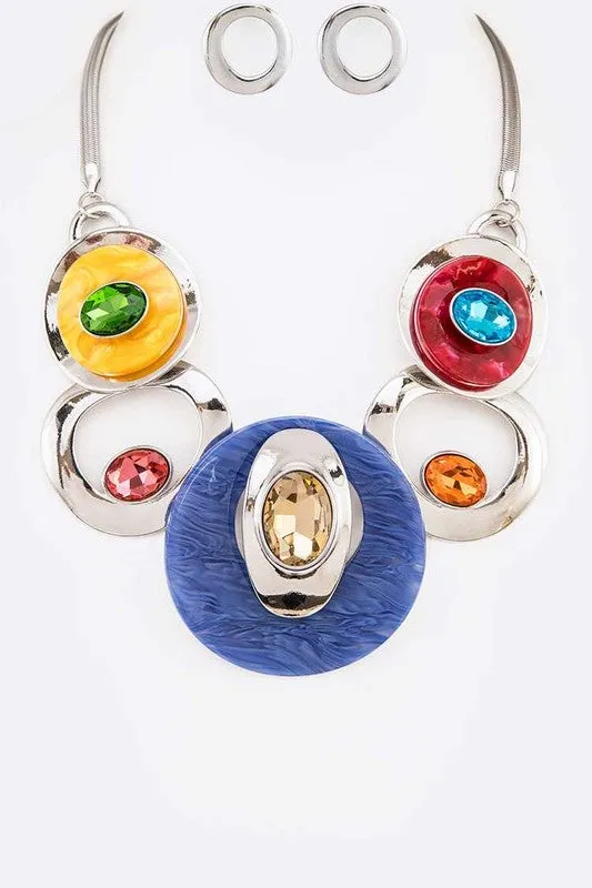 So Classy- Fashion  Necklace Set