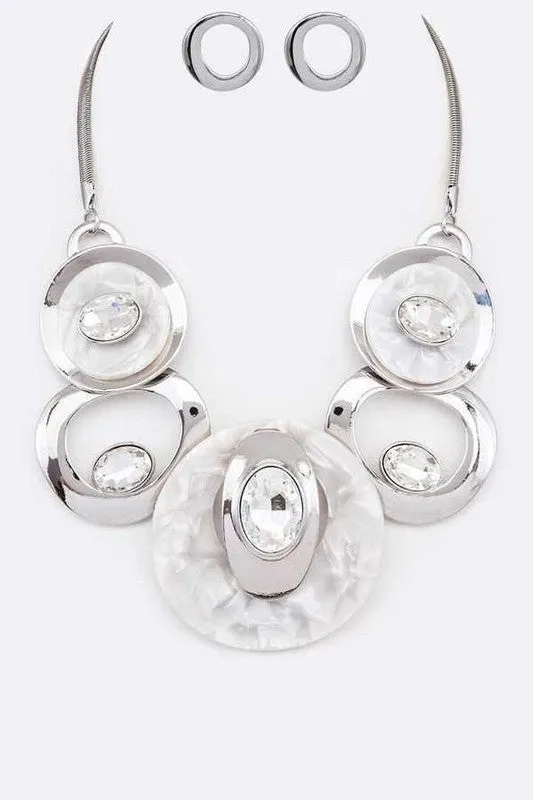 So Classy- Fashion  Necklace Set