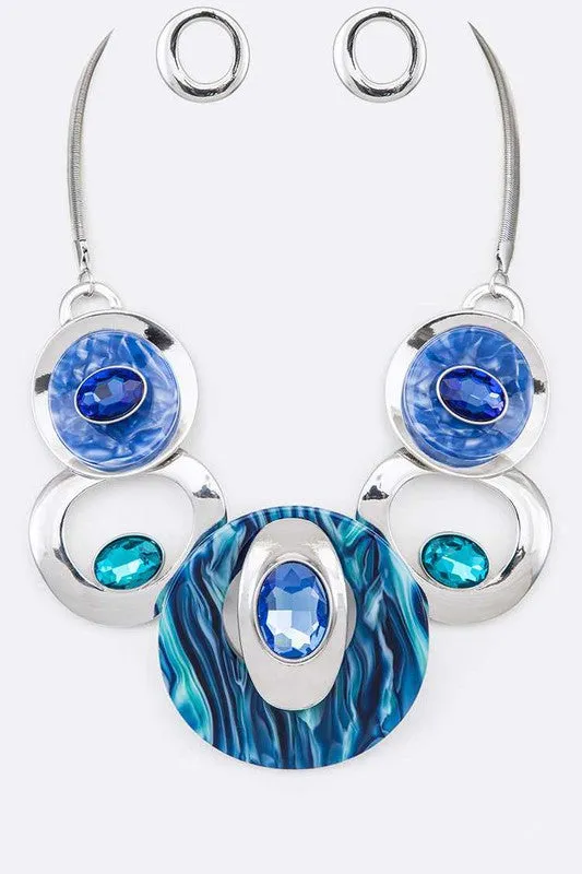 So Classy- Fashion  Necklace Set