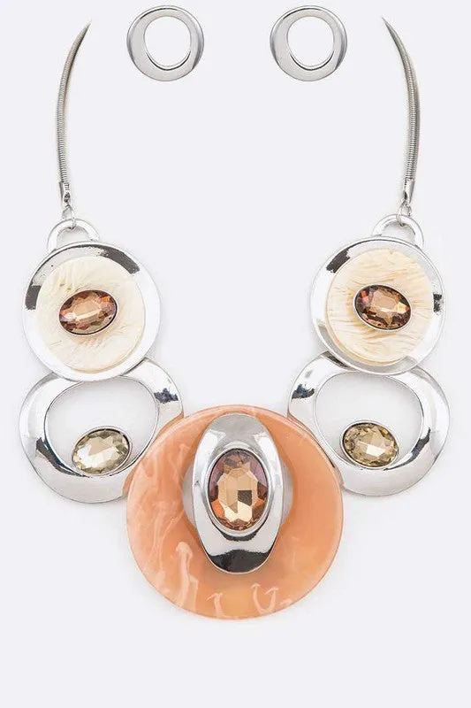 So Classy- Fashion  Necklace Set