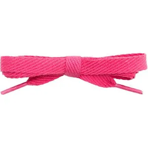 Spool - 3/8" Cotton Flat - Dark Pink (144 yards) Shoelaces