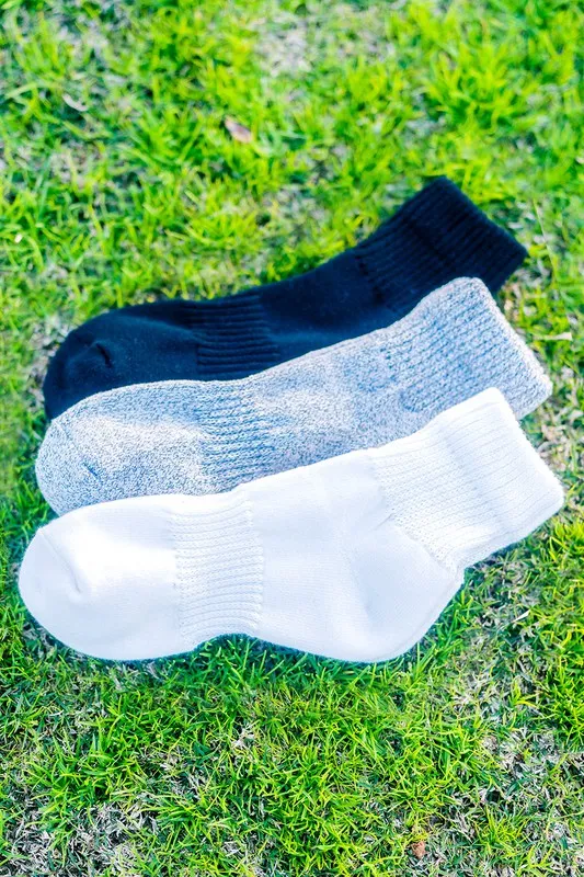Sporty Quarter Socks