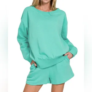 “Sporty Shorts Set” | Mint