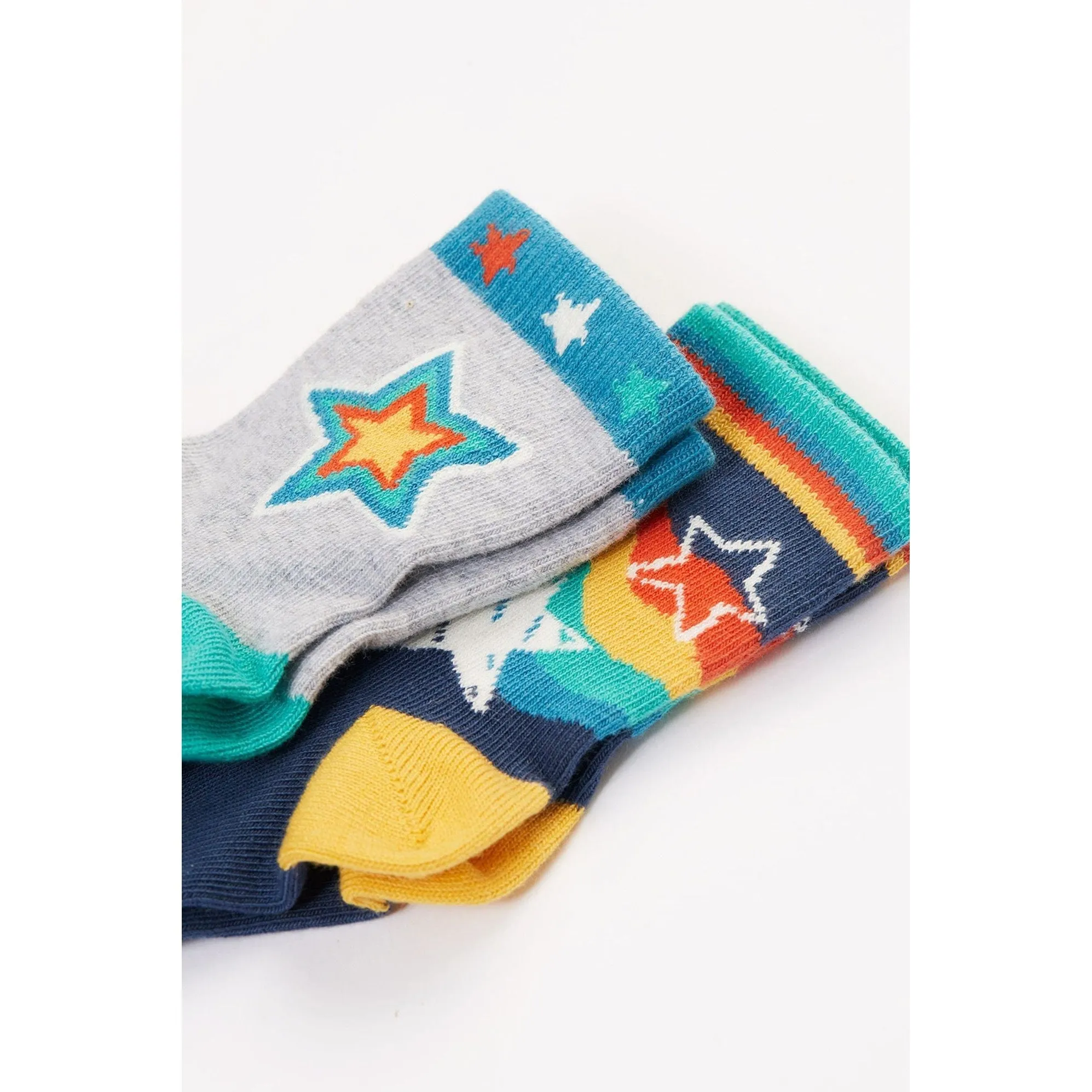 Stars Rock My Socks -2 Pack - 1 Left Size 2-4 years