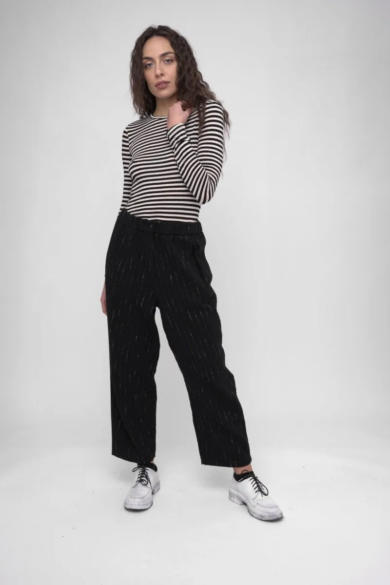 Striped Wide Leg Pant