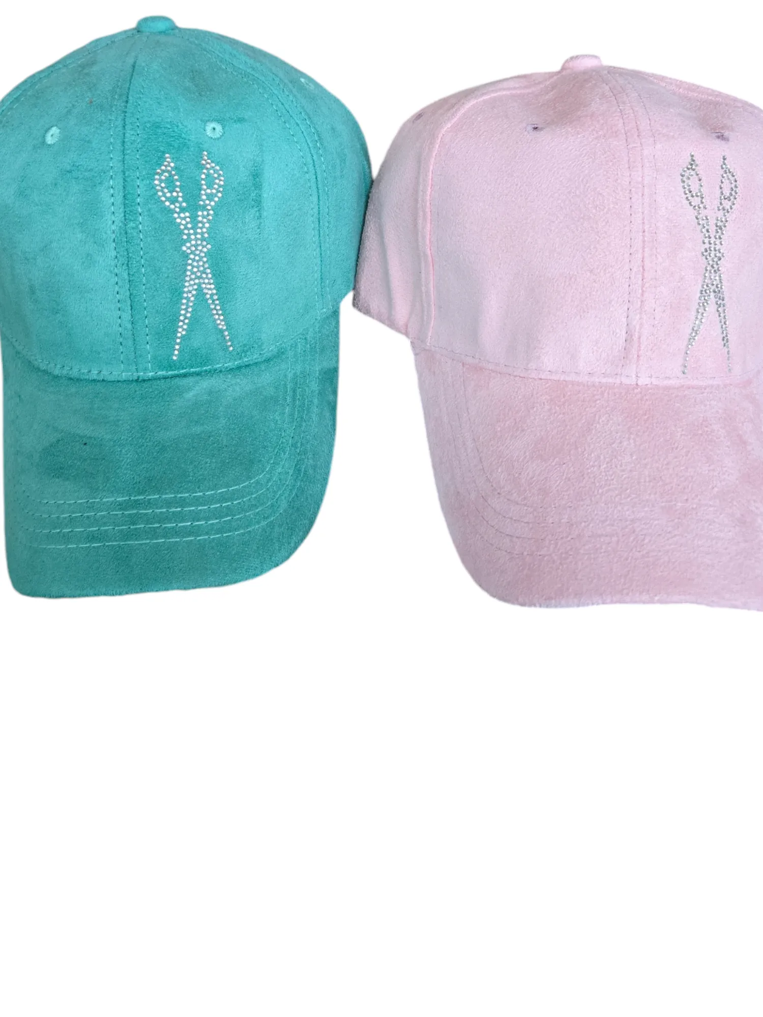 Stylist Faux Suede Scissor Hat