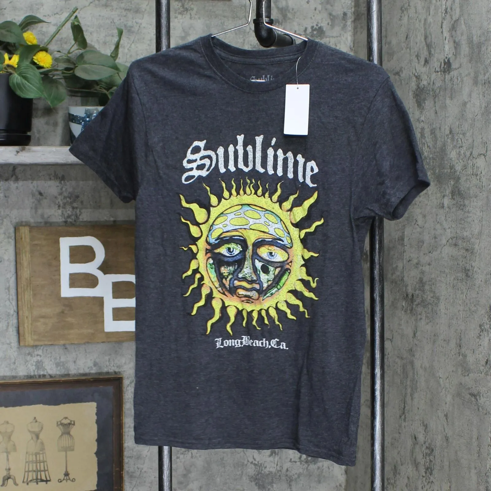 Sublime Women's Sun Long Beach Ca Short Sleeve Graphic T-Shirt
