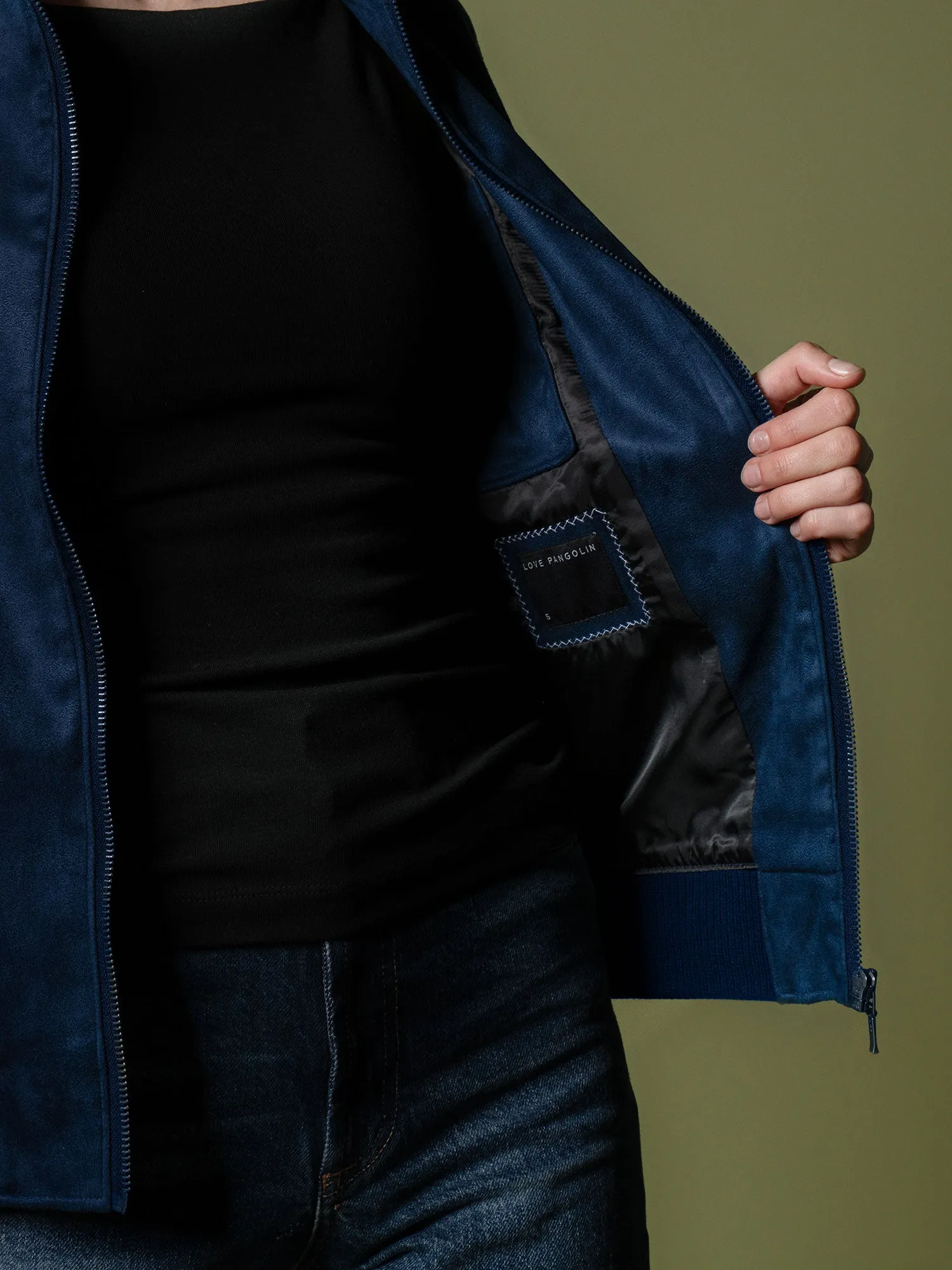 Suede Bomber