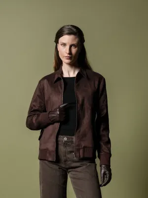 Suede Bomber