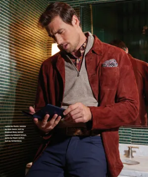 Suede Rust Jacket