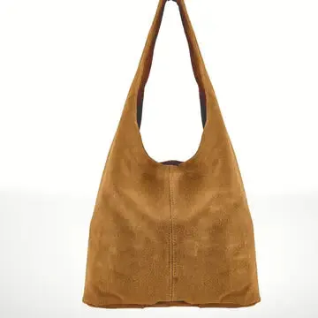 Suede Tote