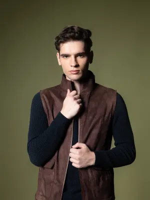 Suede Vest