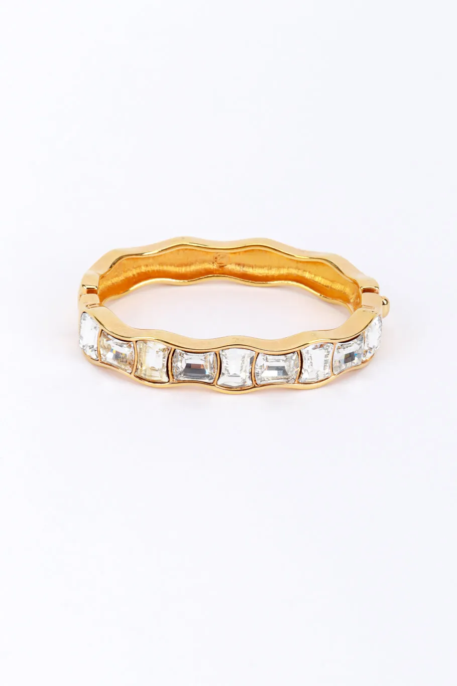 Swarovski Crystal Wave Bangle