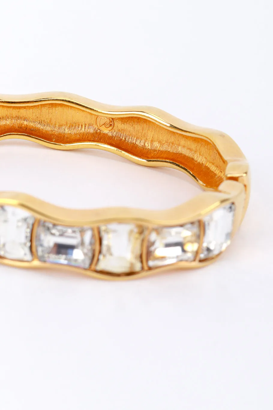 Swarovski Crystal Wave Bangle