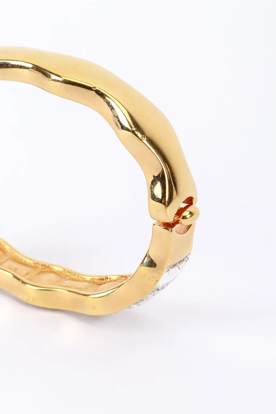 Swarovski Crystal Wave Bangle