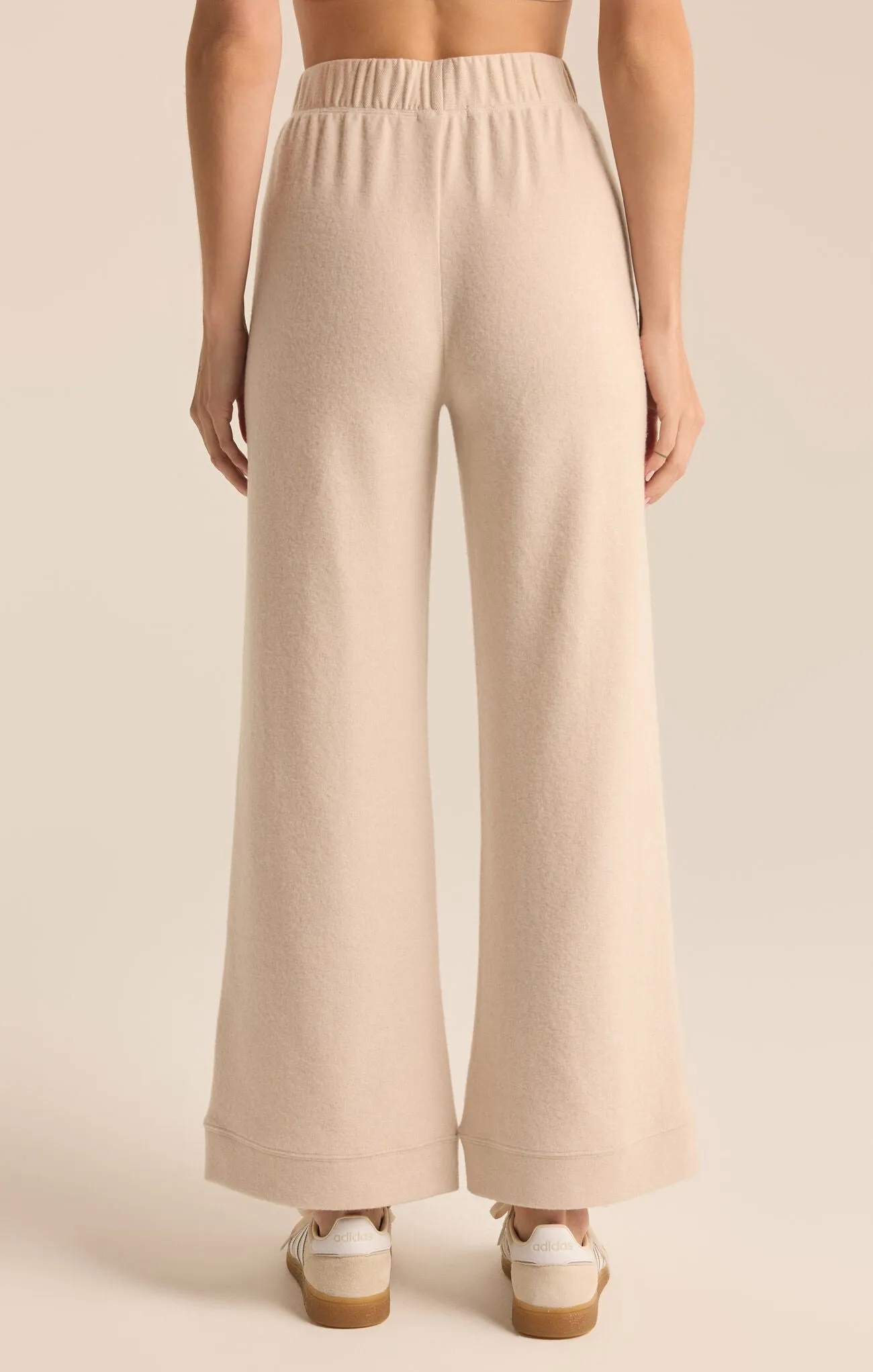 TESSA COZY PANT-LIGHT OATMEAL HEATHER