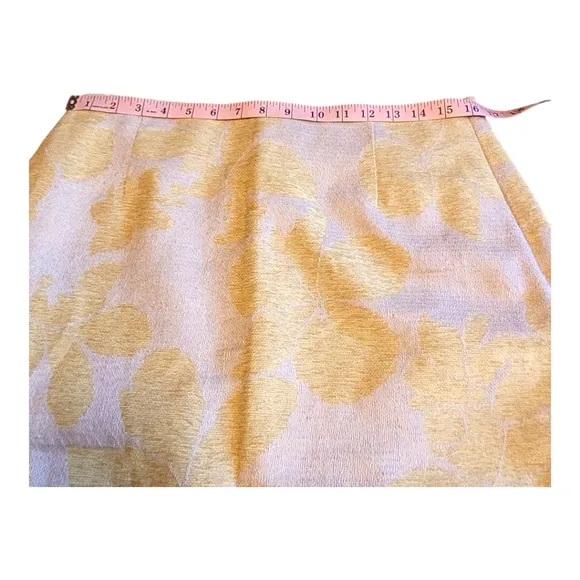 The Limited Linen Blend Floral Jacquard Pencil Skirt | Pencil Skirt | Size 12