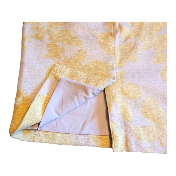 The Limited Linen Blend Floral Jacquard Pencil Skirt | Pencil Skirt | Size 12