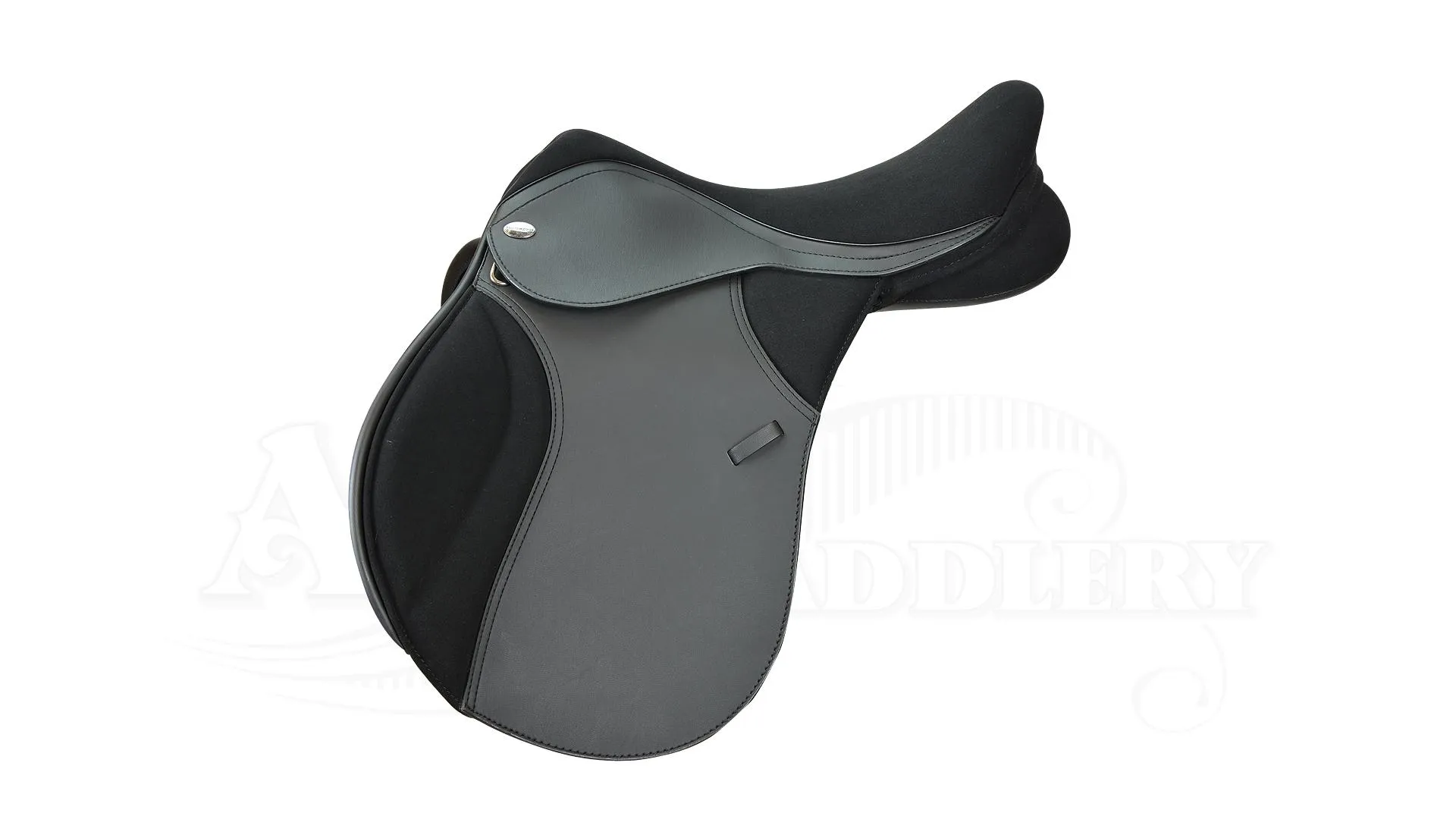 Thorowgood T4 All Purpose Pony Long Leg Saddle Black