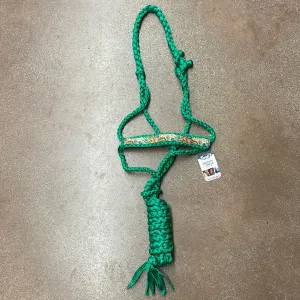 TK50-9621--Cactus Printed Mule Tape Halter w/ Lead