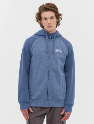 Torun Two-Tone Zip Up Raglan Hoodie