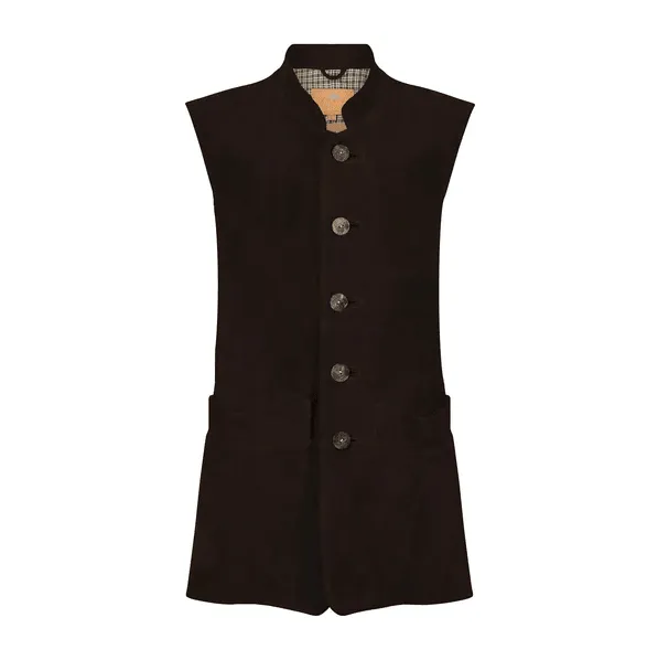 Troy Mens Italian Suede Gilet - Tan, Navy or Chocolate