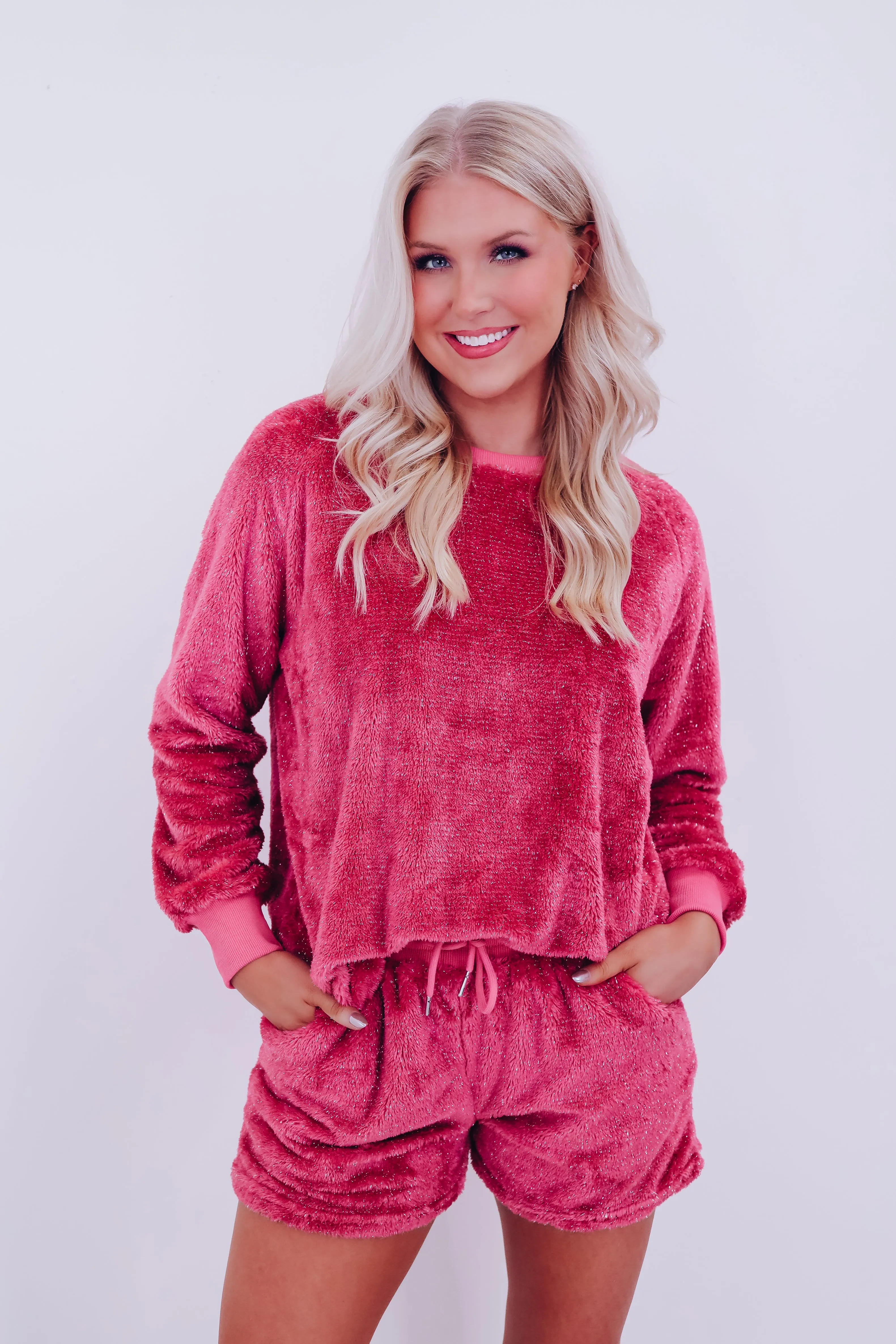 Twilight Sparkle Fleece Lounge Set - Pink