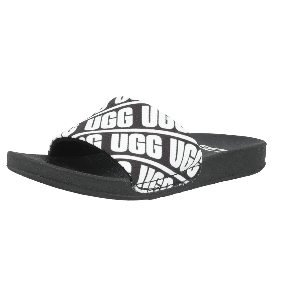 UGG Beach Slide Black Kids Sandals
