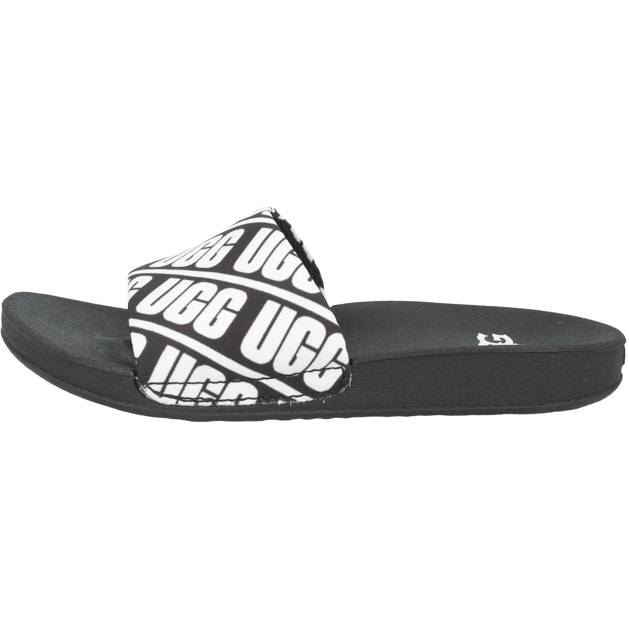 UGG Beach Slide Black Kids Sandals