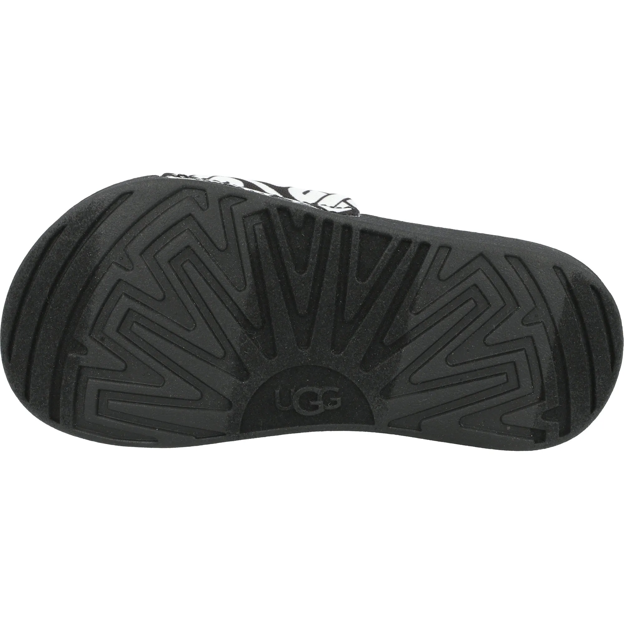 UGG Beach Slide Black Kids Sandals