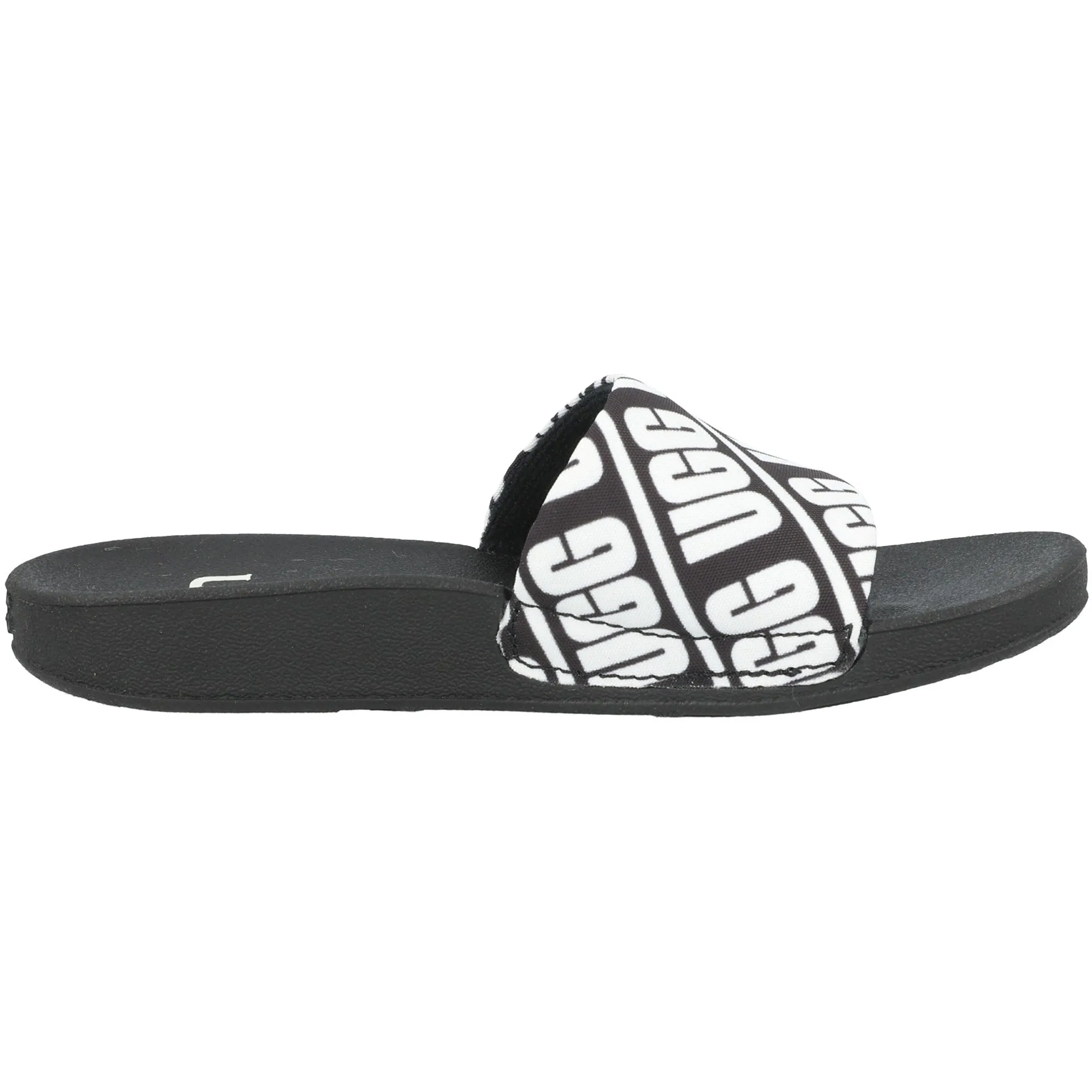 UGG Beach Slide Black Kids Sandals