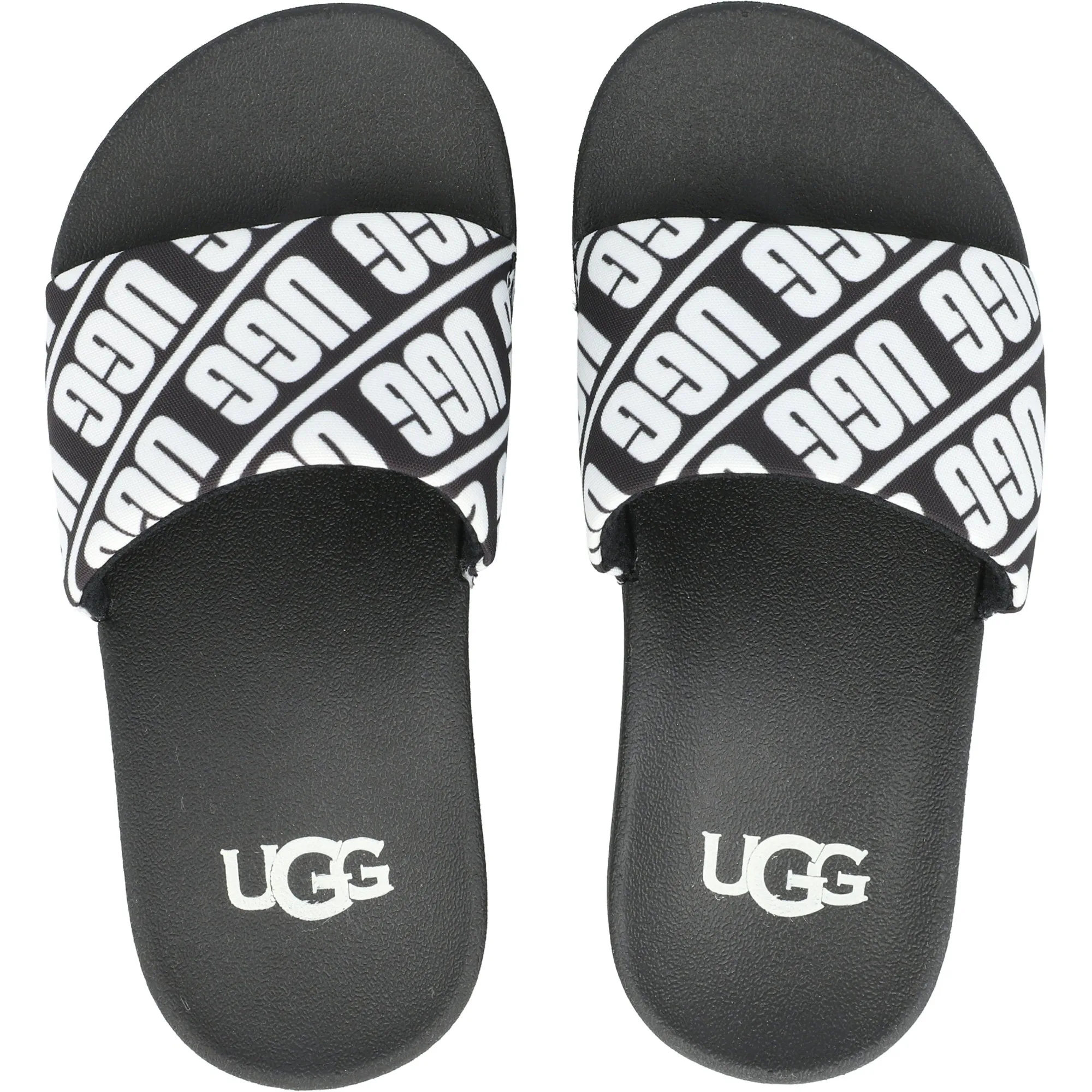 UGG Beach Slide Black Kids Sandals