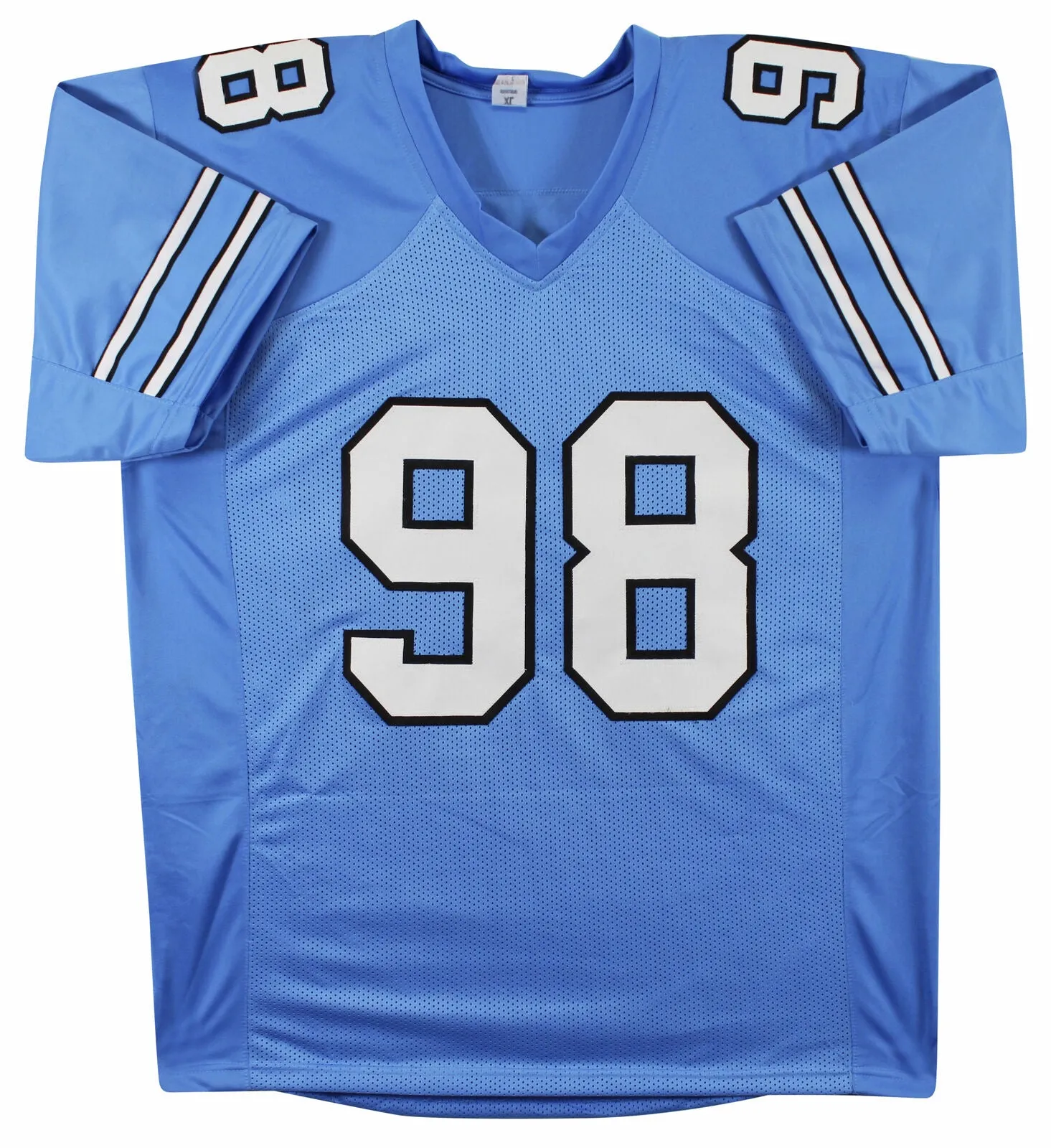 UNC Lawrence Taylor Authentic Signed Light Blue Pro Style Jersey BAS Witnessed