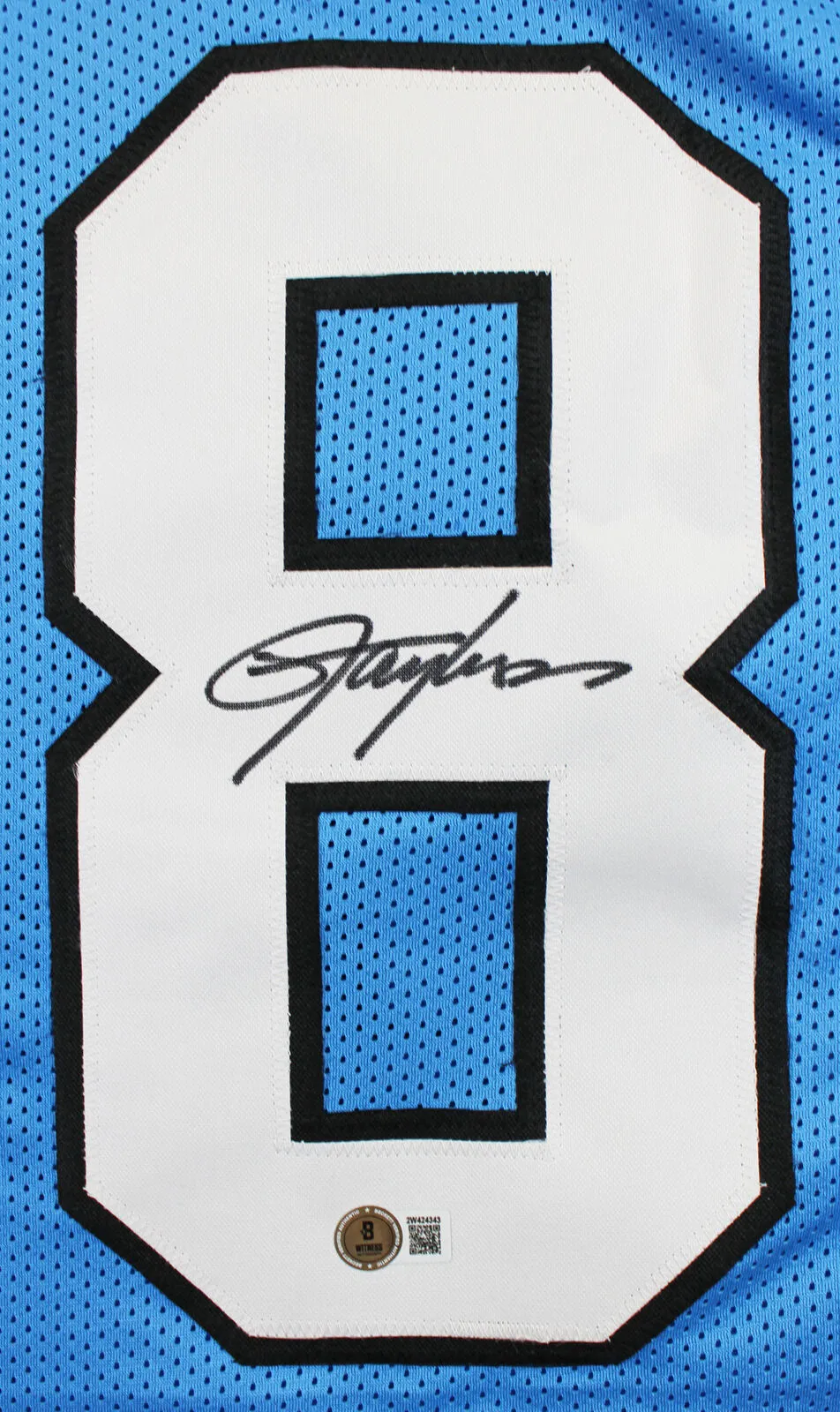 UNC Lawrence Taylor Authentic Signed Light Blue Pro Style Jersey BAS Witnessed