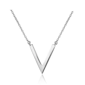 Unisex 925 Sterling Silver Infinity Necklace with Trendy Pendant