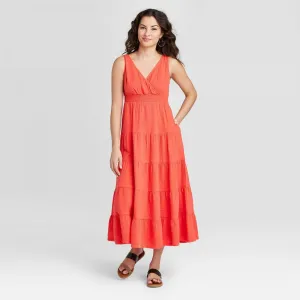 Universal Thread Women's Sleeveless Tiered Dress 78824086