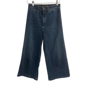 Veronica Beard Ali 11” Gaucho Jean - Vintage Wash