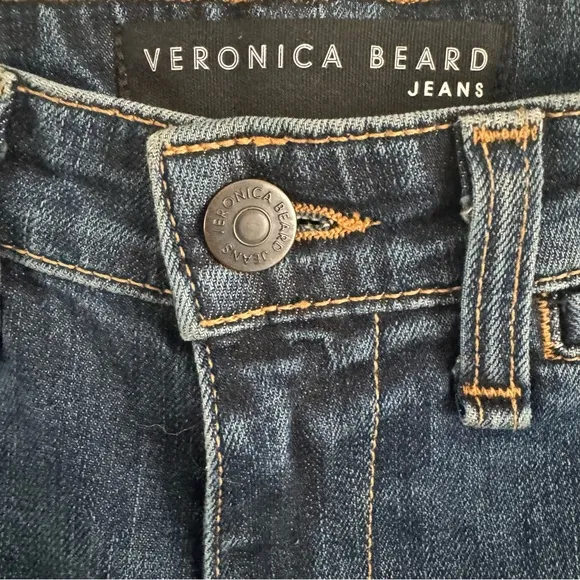 Veronica Beard Ali 11” Gaucho Jean - Vintage Wash