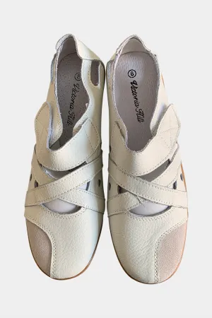 Victoria Hill White Shoes