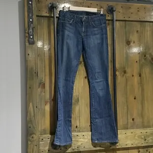 VINTAGE PEOPLE'S LIBERATION BELLA BOOT CUT DENIM JEANS SIZE 27