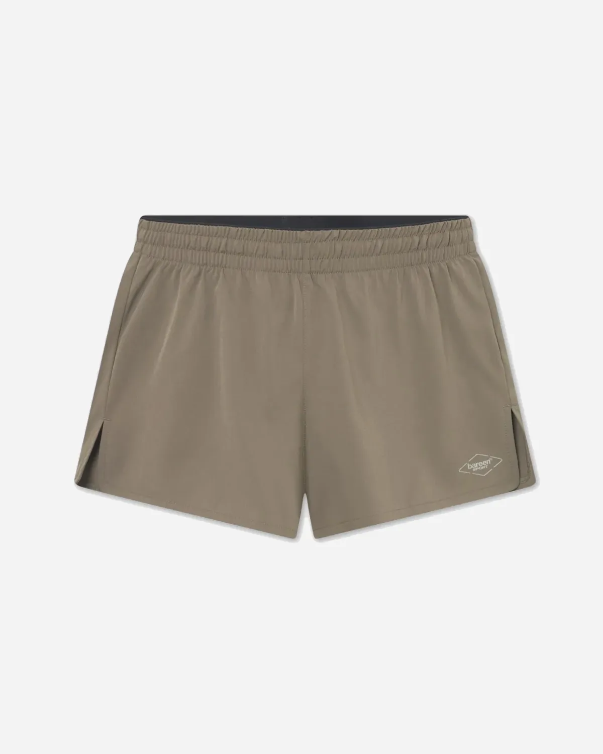 W Bree Active Shorts - Stone Gray