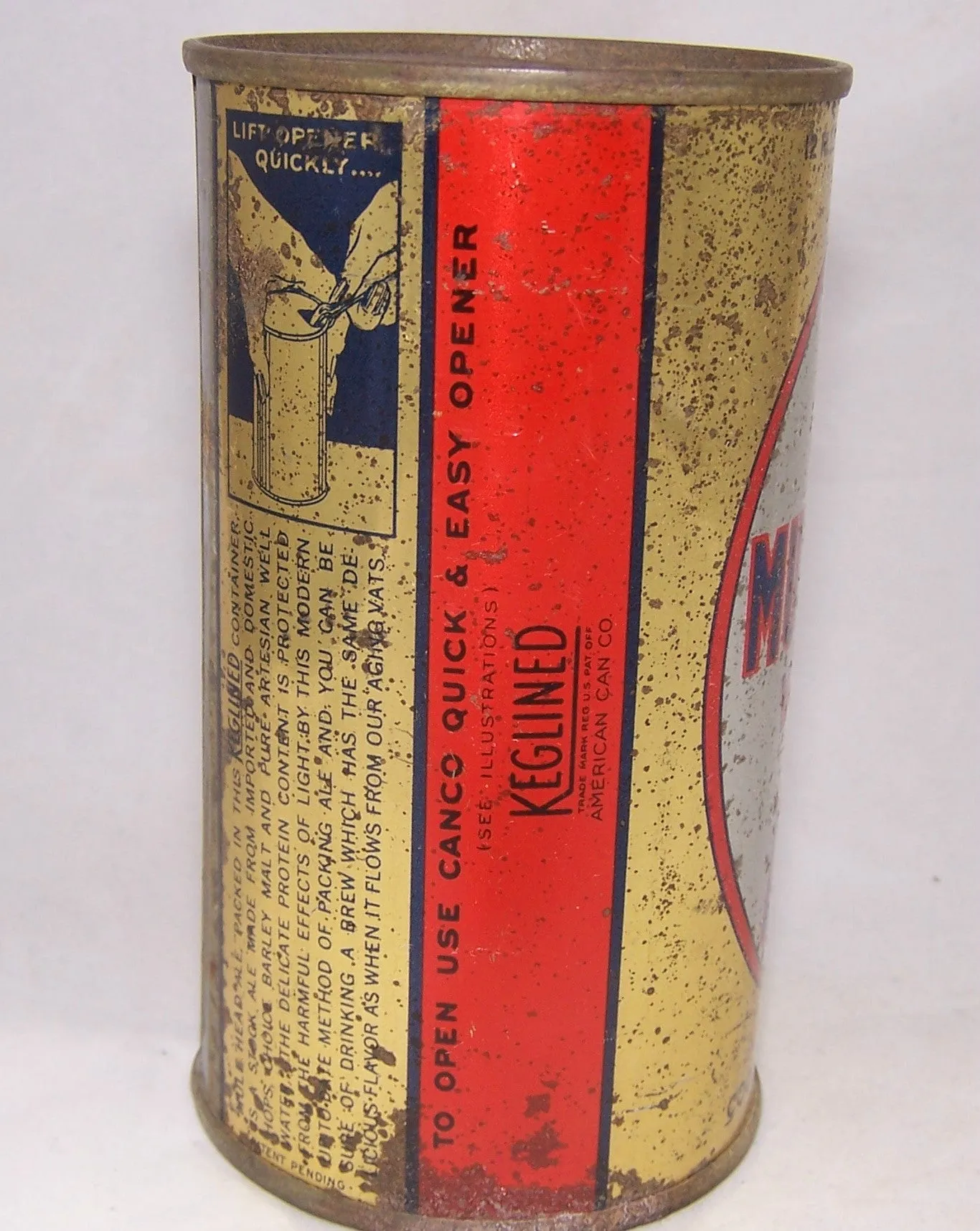 Wehle Mule Head Ale (Long Opener) Lilek #540, Grade 2. Sold on 10/06/17